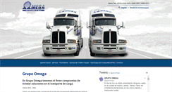 Desktop Screenshot of grupoomega.com.mx